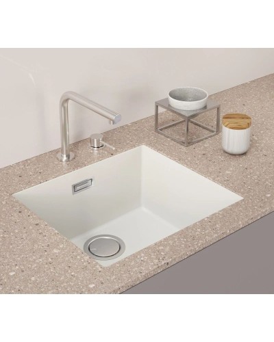 Кухонная мойка Artceramic Omoikiri Yamakawa 55-U/I-WH белый 4993783