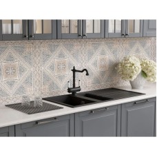 Кухонная мойка Artceramic Omoikiri Kitagawa 100-2-GR ленинградский серый 4993804