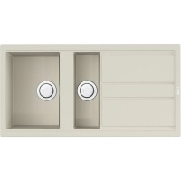 Кухонная мойка Artceramic Omoikiri Kitagawa 100-2-WH белый 4993803