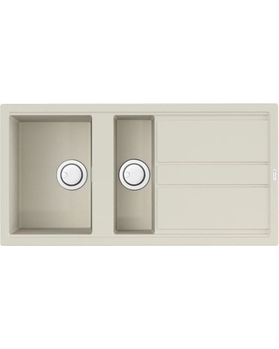 Кухонная мойка Artceramic Omoikiri Kitagawa 100-2-WH белый 4993803