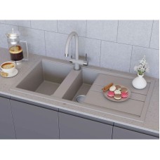 Кухонная мойка Artceramic Omoikiri Kitagawa 100-2-WH белый 4993803