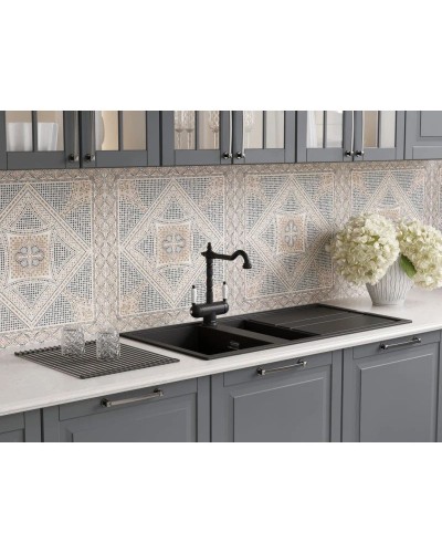 Кухонная мойка Artceramic Omoikiri Kitagawa 100-2-WH белый 4993803