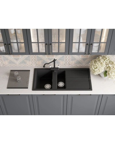 Кухонная мойка Artceramic Omoikiri Kitagawa 100-2-WH белый 4993803