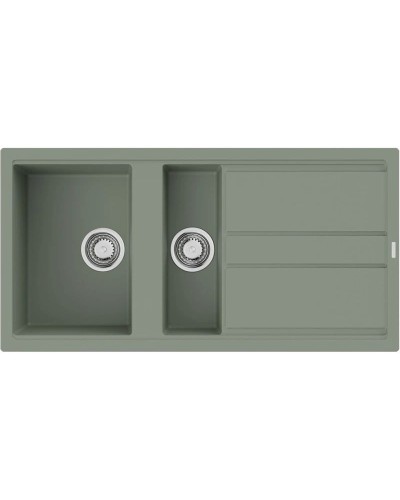 Кухонная мойка Artceramic Omoikiri Kitagawa 100-2-WG wind green 4993252