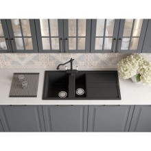 Кухонная мойка Artceramic Omoikiri Kitagawa 100-2-WG wind green 4993252