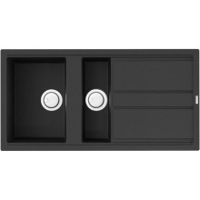 Кухонная мойка Artceramic Omoikiri Kitagawa 100-2-GB графит 4993805