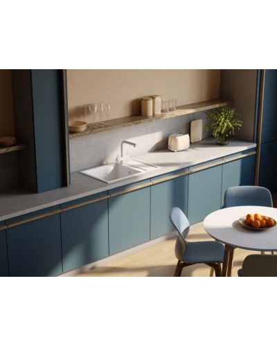 Кухонная мойка Artceramic Omoikiri Sumi 78A-LB-WH белый 4997100