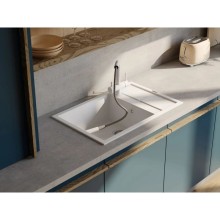 Кухонная мойка Artceramic Omoikiri Sumi 78A-LB-GR ленинградский серый 4997102