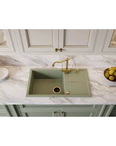 Кухонная мойка Artceramic Omoikiri Sumi 86A-WG wind green 4997107