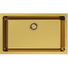 Кухонная мойка Natceramic Omoikiri Okinoshima 76-U/I-G золотой глянец 4993041