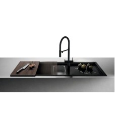 Кухонная мойка Artceramic Omoikiri Sintesi 116-GR ленинградский серый 4997124