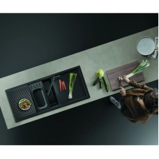 Кухонная мойка Artceramic Omoikiri Sintesi 116-GB графит 4997120