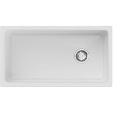 Кухонная мойка Natceramic Omoikiri Tokara 88-U/I-WH Side белый глянец 4993867