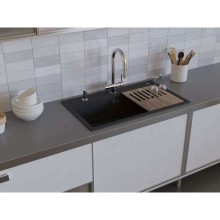 Кухонная мойка Artceramic Omoikiri Kitagawa 86-LB-AZ azur blue 4993026