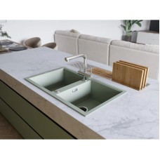 Кухонная мойка Artceramic Omoikiri Kitagawa 86-2-GB графит 4993492