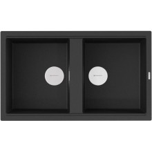 Кухонная мойка Artceramic Omoikiri Kitagawa 86-2-GB графит 4993492