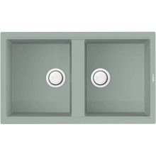 Кухонная мойка Artceramic Omoikiri Kitagawa 86-2-WG wind green 4993731