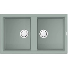 Кухонная мойка Artceramic Omoikiri Kitagawa 86-2-WG wind green 4993731