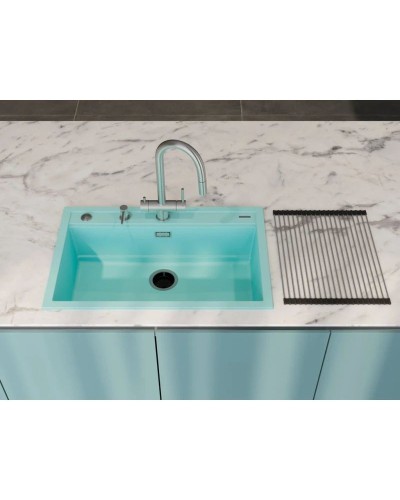 Кухонная мойка Artceramic Omoikiri Kitagawa 79-LB-GR ленинградский серый 4993998