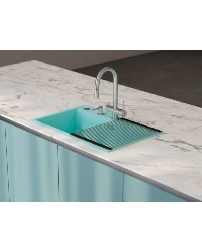 Кухонная мойка Artceramic Omoikiri Kitagawa 79-LB-AZ azur blue 4993275