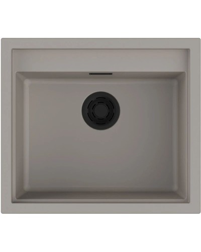 Кухонная мойка Artceramic Omoikiri Sintesi 57-GR ленинградский серый 4997144