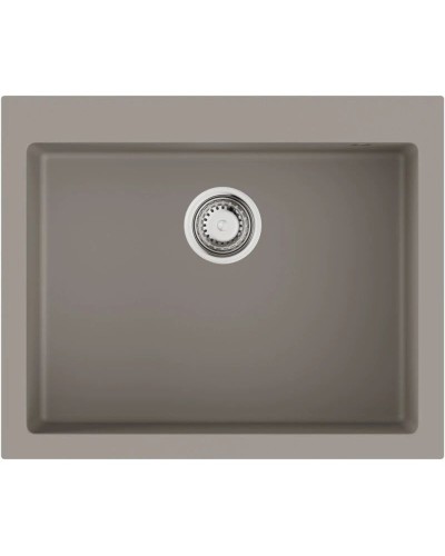 Кухонная мойка Artceramic Omoikiri Bosen 57A-GR ленинградский серый 4993819