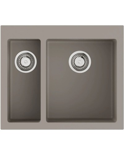 Кухонная мойка Artceramic Omoikiri Bosen 59-2A-GR ленинградский серый 4993822