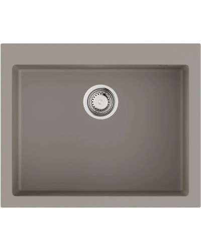 Кухонная мойка Artceramic Omoikiri Bosen 61A-GR ленинградский серый 4993825