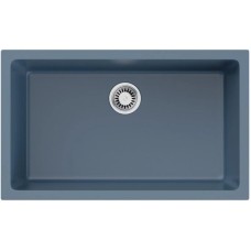 Кухонная мойка Natceramic Omoikiri Okinoshima 76-U/I-SB smoky blue 4997148
