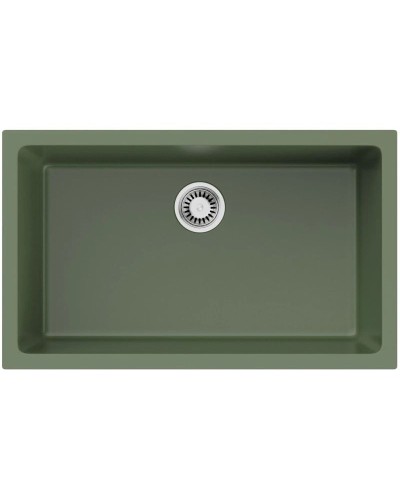 Кухонная мойка Natceramic Omoikiri Okinoshima 76-U/I-OL olive 4997147