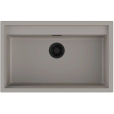 Кухонная мойка Artceramic Omoikiri Sintesi 79-GR ленинградский серый 4997139