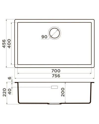 Кухонная мойка Artceramic Omoikiri Yamakawa 75-Integra-WG wind green 4997271