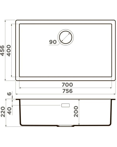 Кухонная мойка Artceramic Omoikiri Yamakawa 75-Integra-AZ azur blue 4997272