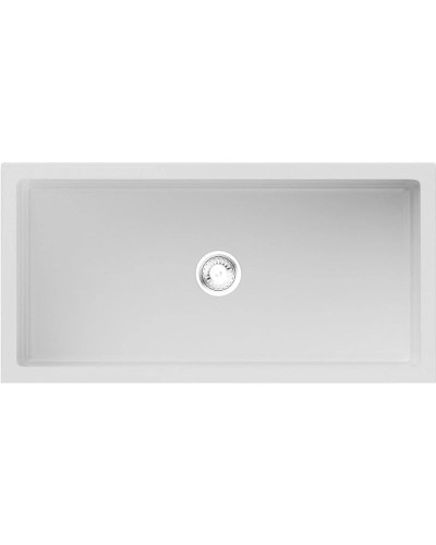 Кухонная мойка Natceramic Omoikiri Mikura 91-WH Glossy 4993260