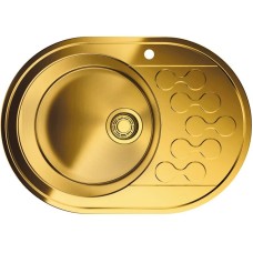 Кухонная мойка латунь Omoikiri Kasumigaura 65-AB-L