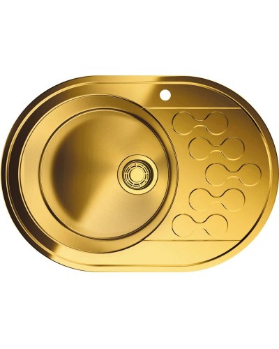 Кухонная мойка латунь Omoikiri Kasumigaura 65-AB-L