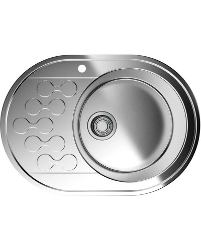 Кухонная мойка нержавеющая сталь Omoikiri Kasumigaura 65-1-R