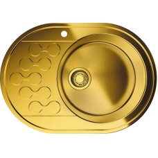 Кухонная мойка латунь Omoikiri Kasumigaura 65-AB-R