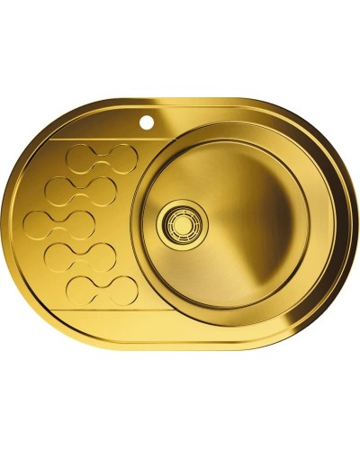 Кухонная мойка латунь Omoikiri Kasumigaura 65-AB-R