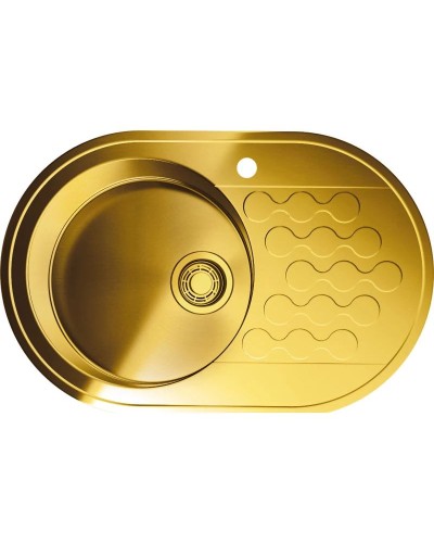 Кухонная мойка латунь Omoikiri Kasumigaura 77-AB-L