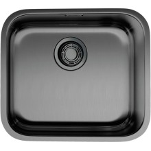 Кухонная мойка вороненая сталь Omoikiri Ashino 49-GM
