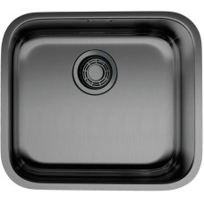 Кухонная мойка вороненая сталь Omoikiri Ashino 49-GM