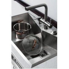 Кухонная мойка нержавеющая сталь Omoikiri Izumi 86-2