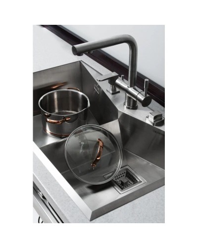 Кухонная мойка нержавеющая сталь Omoikiri Izumi 86-2