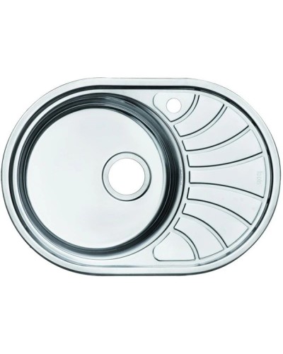 Кухонная мойка полированная сталь IDDIS Suno SUN65PLI77