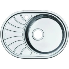 Кухонная мойка полированная сталь IDDIS Suno SUN65PRI77