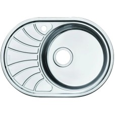 Кухонная мойка полированная сталь IDDIS Suno SUN65PRI77