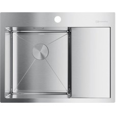 Кухонная мойка нержавеющая сталь Omoikiri Akisame 65-IN-L