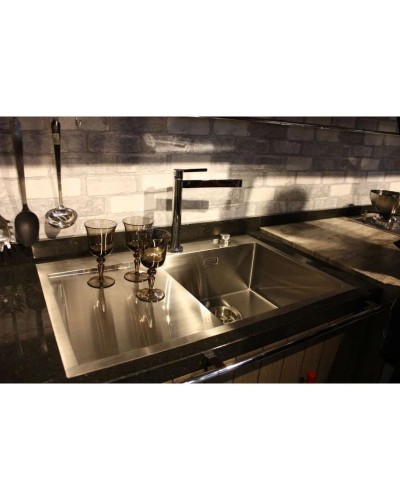 Кухонная мойка нержавеющая сталь Omoikiri Akisame 78-IN-R