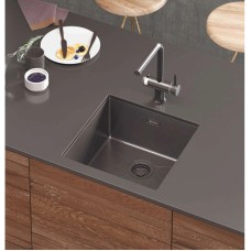 Кухонная мойка вороненая сталь Omoikiri Taki 44-U/IF-GM 4973521